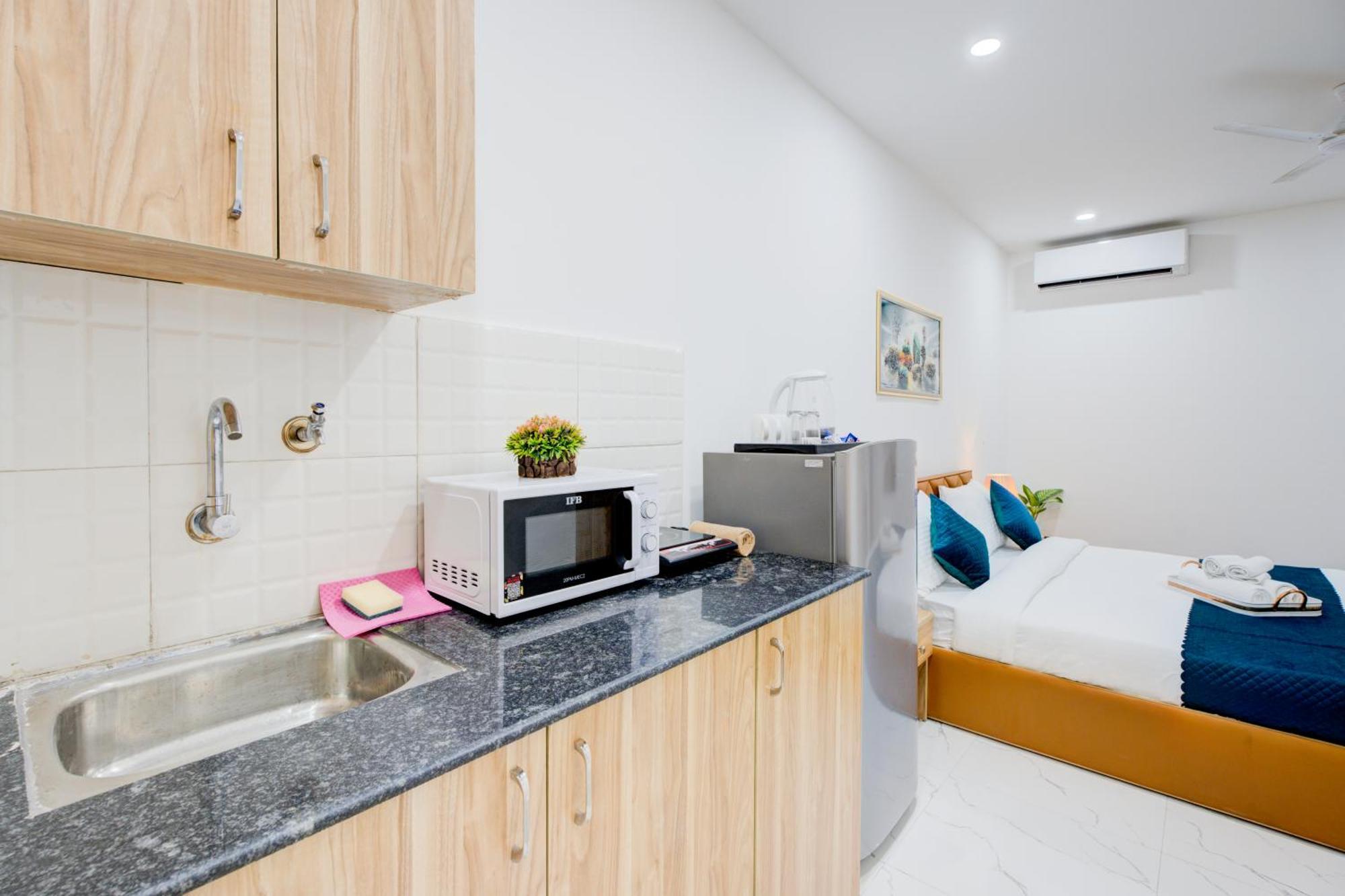 The Lodgers Studio Apartment Infront Of Artemis Hospital Gurugram Gurgaon Luaran gambar