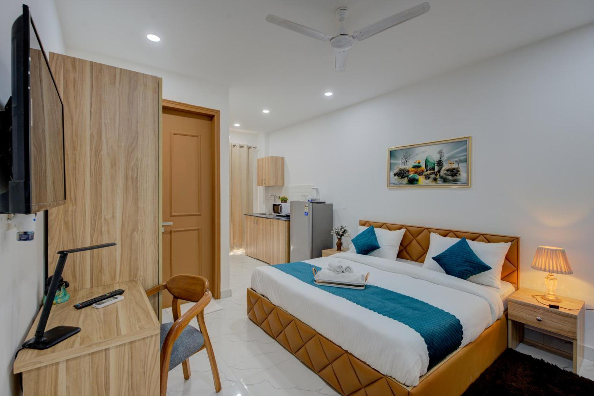 The Lodgers Studio Apartment Infront Of Artemis Hospital Gurugram Gurgaon Luaran gambar